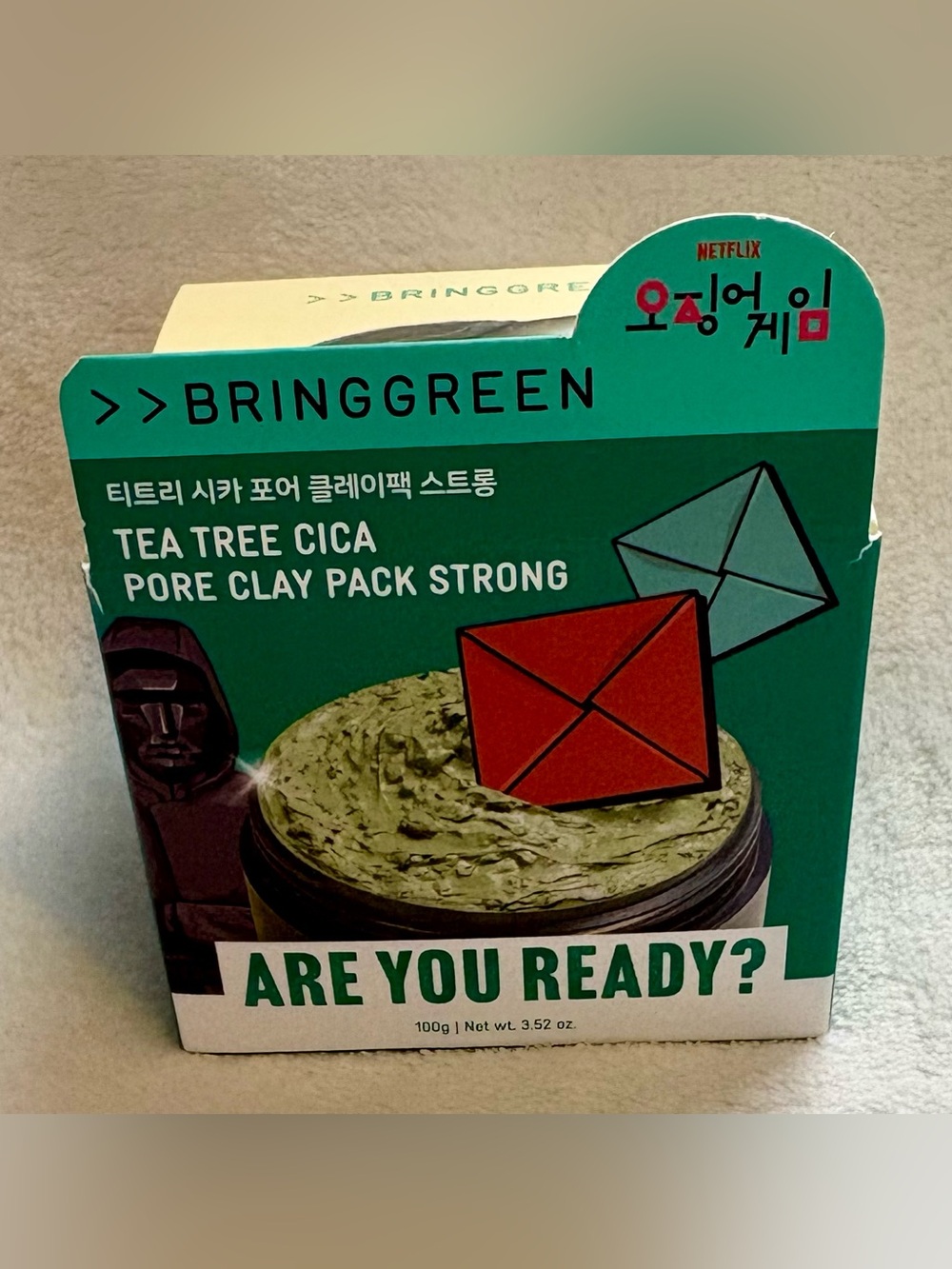 Tea Tree Cica Pore Clay Pack Strong - Green